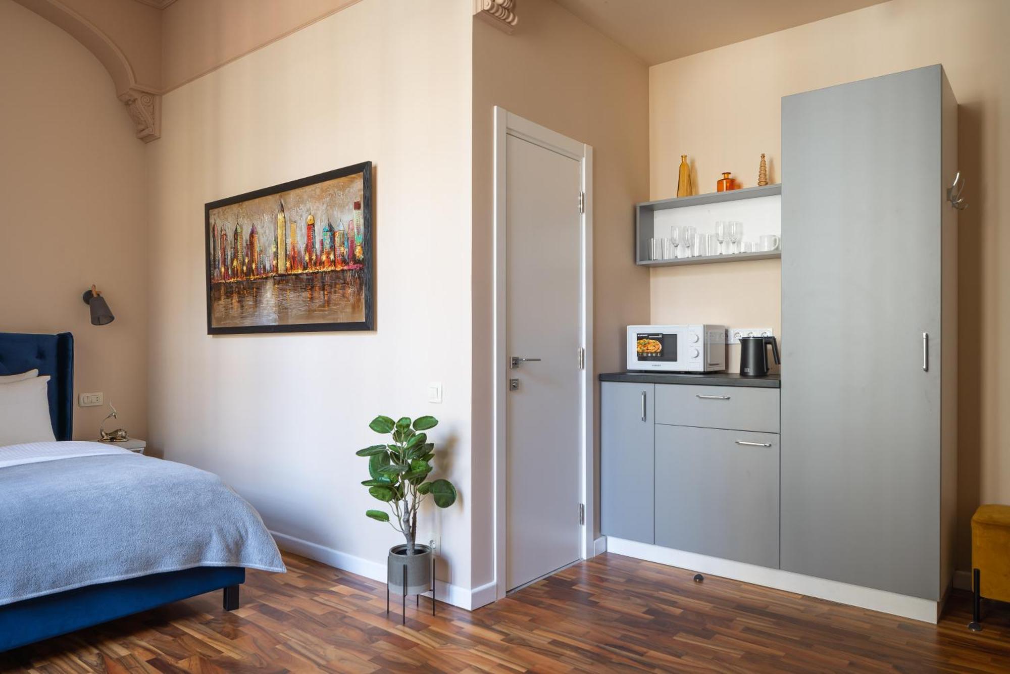 Theatre Boutique Apartments Киев Стая снимка