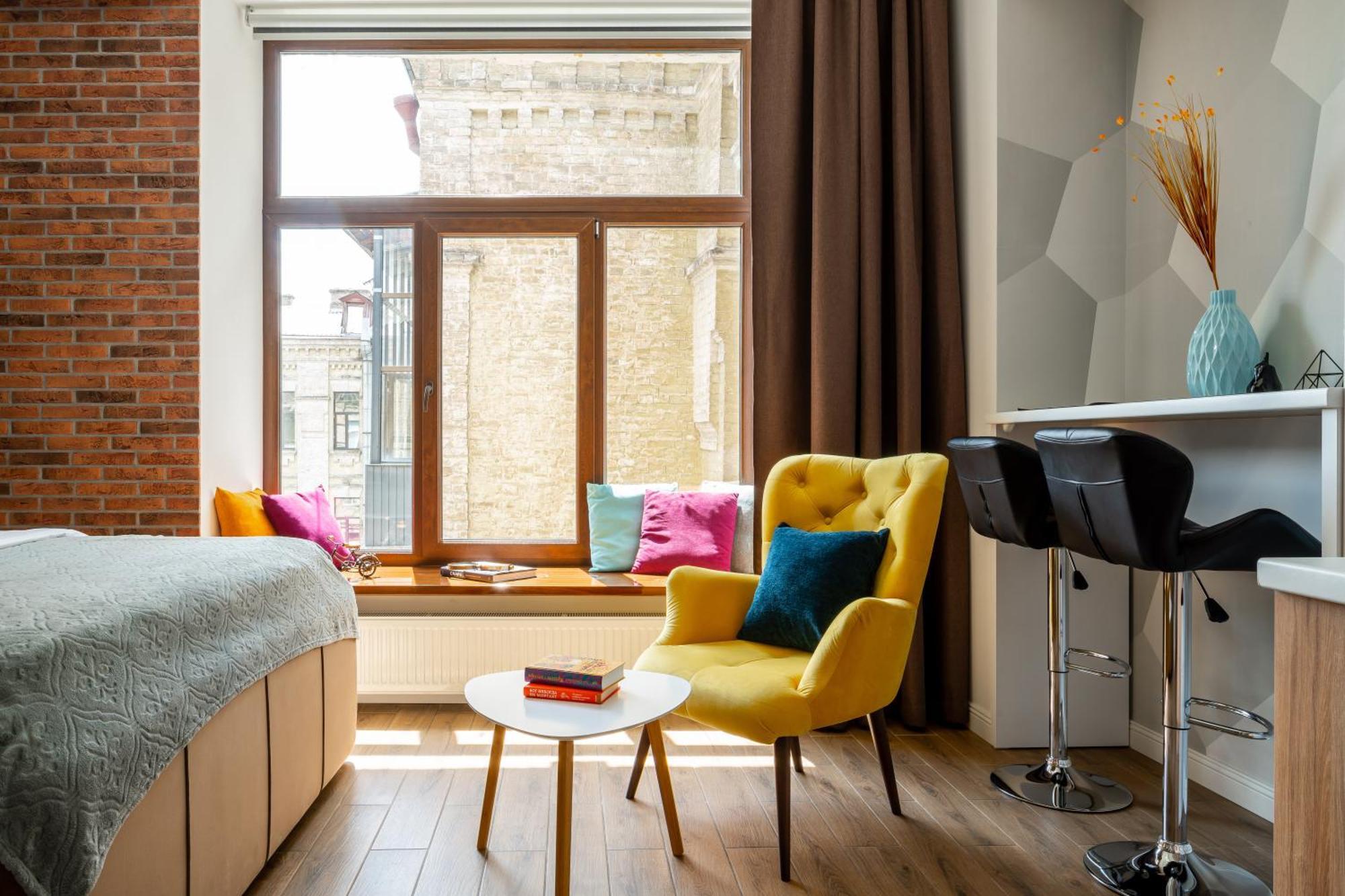 Theatre Boutique Apartments Киев Стая снимка